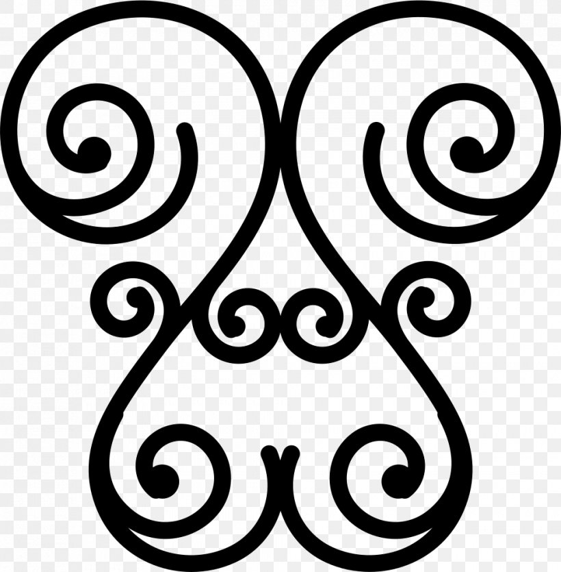 Symmetry Floral Design, PNG, 980x999px, Symmetry, Area, Black And White, Body Jewelry, Curve Download Free