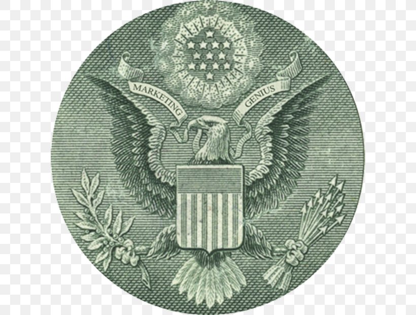United States One-dollar Bill Great Seal Of The United States United States Dollar Seal Of The President Of The United States, PNG, 620x620px, United States, Badge, Banknote, Currency, Freemasonry Download Free
