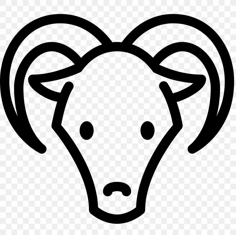 Goat Cattle Sheep, PNG, 1600x1600px, Goat, Black And White, Cattle, Chinese Zodiac, Emoji Download Free