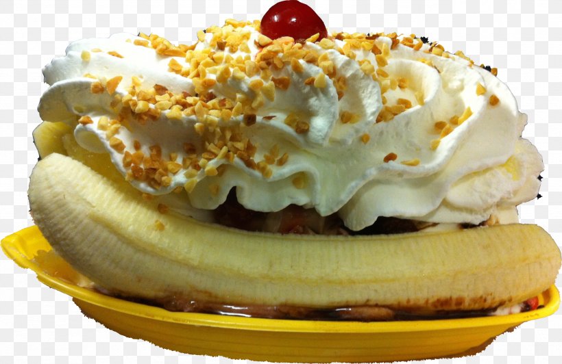 Ice Cream Banoffee Pie Cream Pie Dessert, PNG, 2563x1665px, Cream, American Food, Banana Cream Pie, Banoffee Pie, Buttercream Download Free
