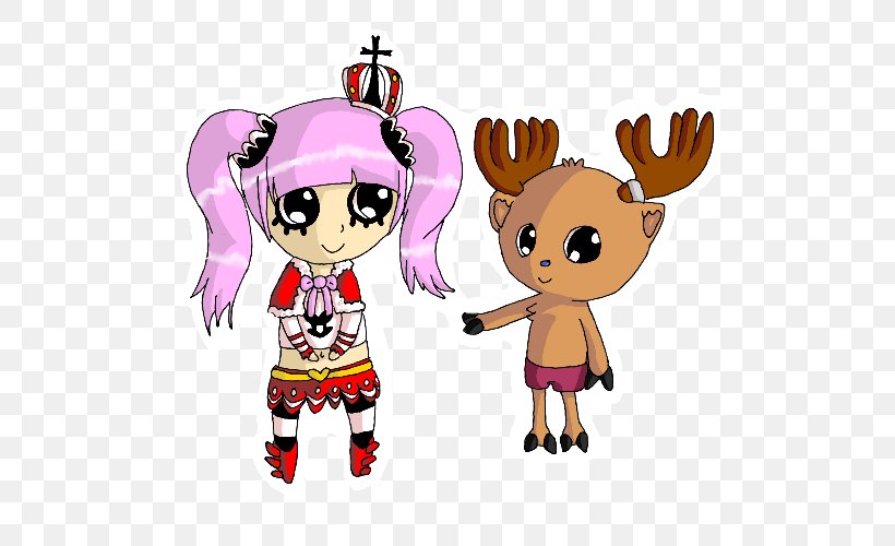 Reindeer Pink M Clip Art, PNG, 500x500px, Reindeer, Art, Cartoon, Character, Deer Download Free