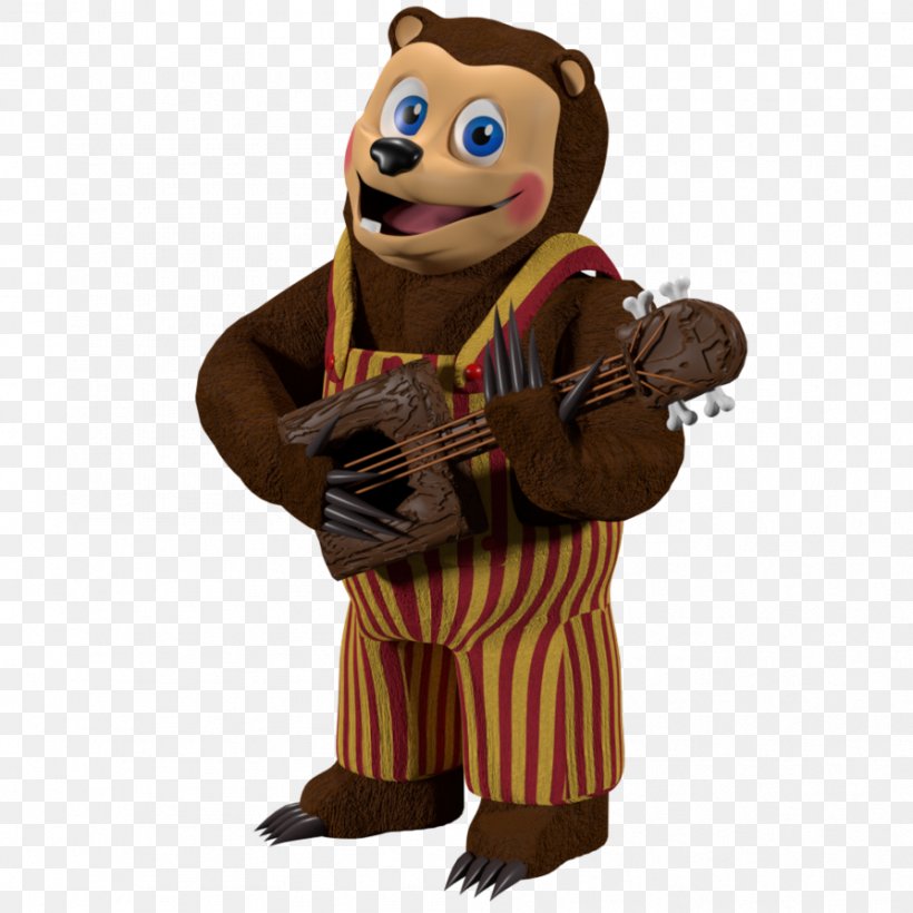 The Rock Afire Explosion Musician Showbiz Pizza Place Five Nights At Freddy S 4 Model Png 894x894px - free download videos of roblox the rock afire explosioni