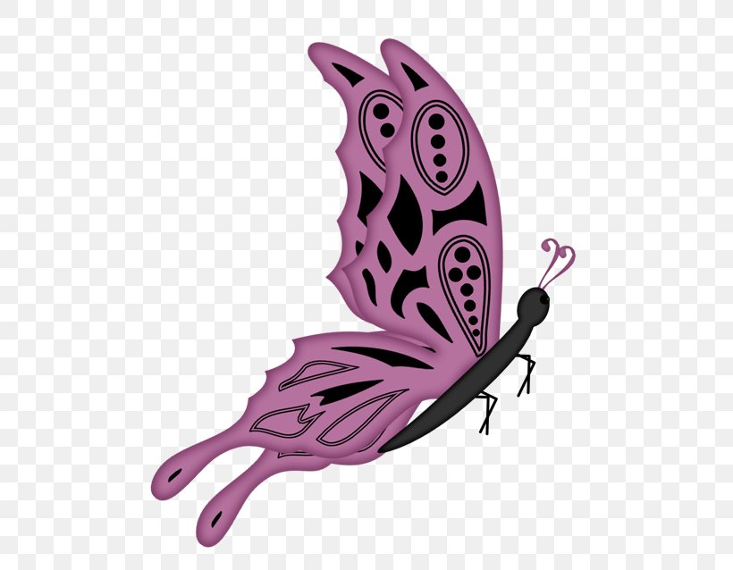 Butterfly Clip Art, PNG, 505x638px, Butterfly, Art, Insect, Invertebrate, Magenta Download Free