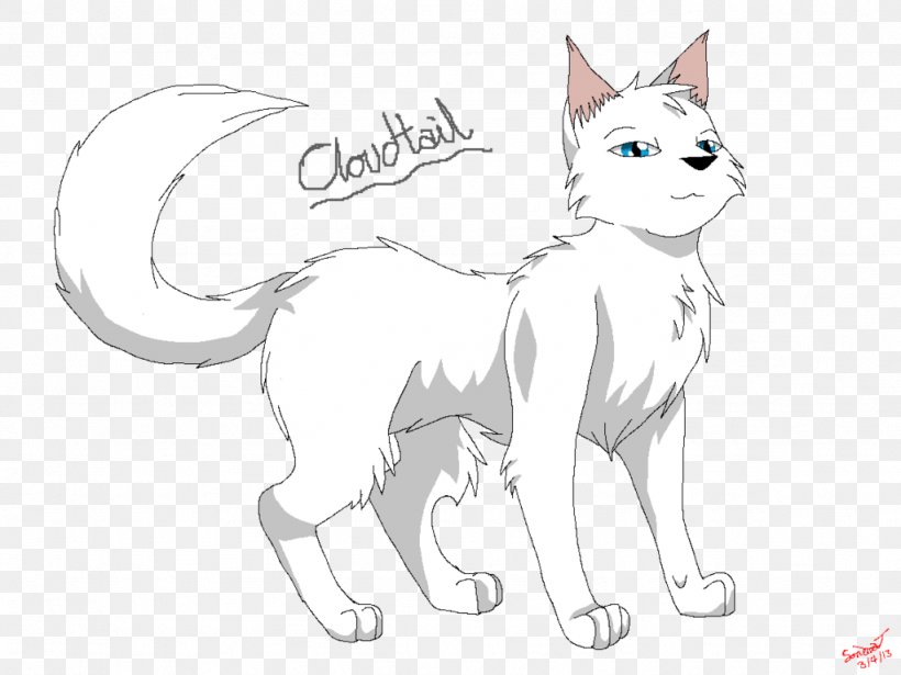 Cat Whiskers Warriors Cloudtail Brightheart, PNG, 1024x769px, Cat, Artwork, Ashfur, Black And White, Brightheart Download Free