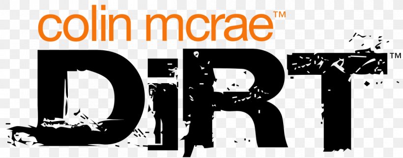 Colin McRae: Dirt Logo Video Games Brand Xbox 360, PNG, 1200x471px, Colin Mcrae Dirt, Anthology, Black And White, Brand, Colin Mcrae Download Free