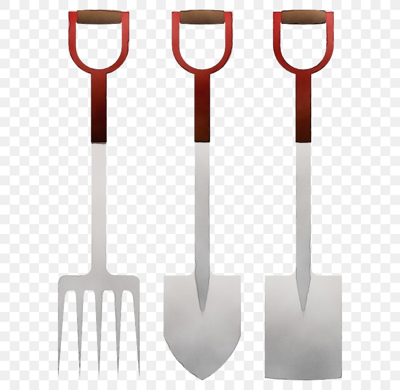 Shovel Tool Pitchfork Garden Tool Kitchen Utensil, PNG, 630x800px, Watercolor, Garden Tool, Kitchen Utensil, Paint, Pitchfork Download Free