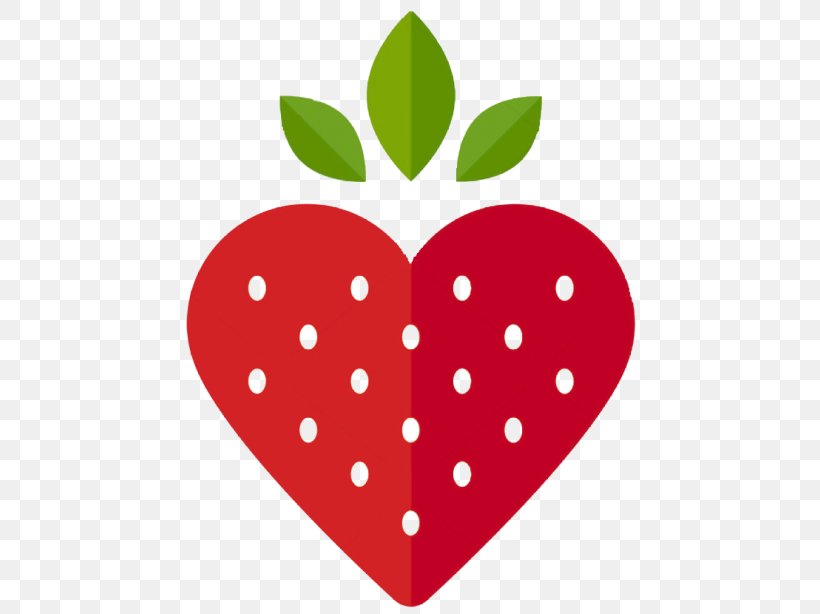 Strawberry Heart Flat Design Clip Art, PNG, 600x614px, Watercolor, Cartoon, Flower, Frame, Heart Download Free