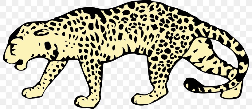 Felidae Cheetah Tiger Clip Art Black Panther, PNG, 800x354px, Felidae, Amur Leopard, Animal Figure, Animal Print, Big Cats Download Free