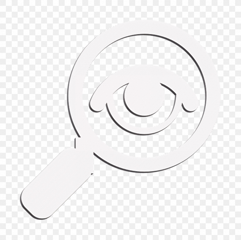 Icon Find Icon Eye On Magnifying Glass Icon, PNG, 1404x1400px, Icon, Blackandwhite, Circle, Eye On Magnifying Glass Icon, Find Icon Download Free