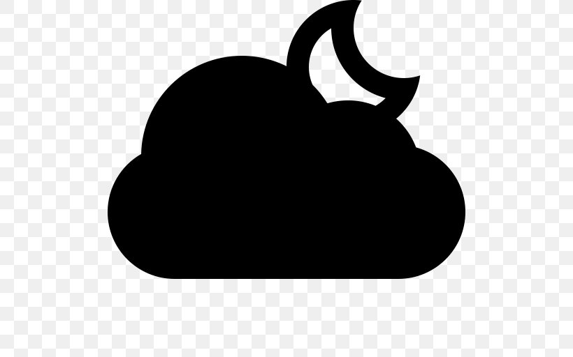 Cloud Weather, PNG, 512x512px, Cloud, Black, Blackandwhite, Computer, Icon Design Download Free