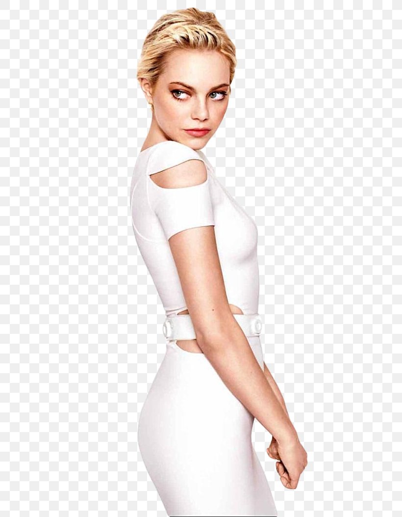 Emma Stone Gwen Stacy The Amazing Spider-Man Actor Glamour, PNG, 759x1053px, Watercolor, Cartoon, Flower, Frame, Heart Download Free