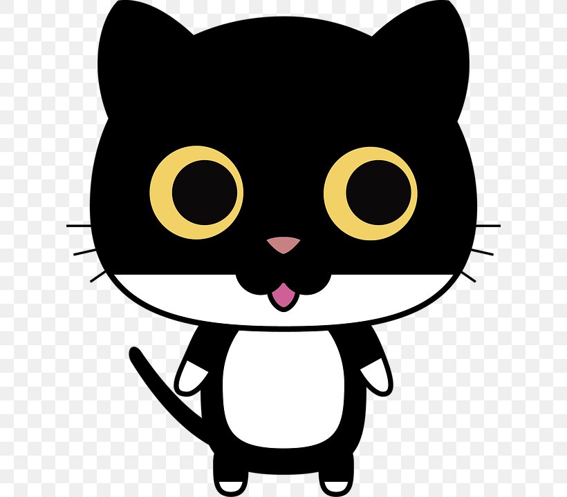 Feral Cat Kitten Bicolor Cat Black Cat, PNG, 628x720px, Cat, Animated Cartoon, Animation, Artwork, Bicolor Cat Download Free