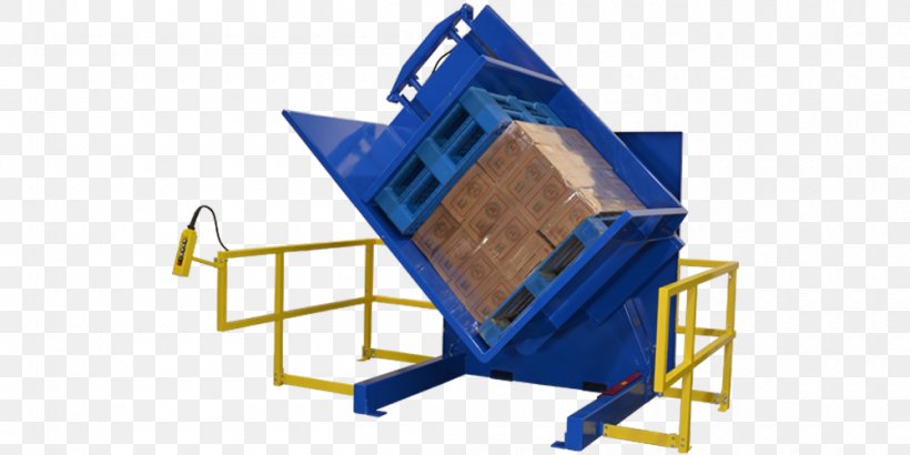Pallet Inverter Warehouse Plastic Material-handling Equipment, PNG, 1000x500px, Pallet Inverter, Best Practice, Chute, Industry, Machine Download Free