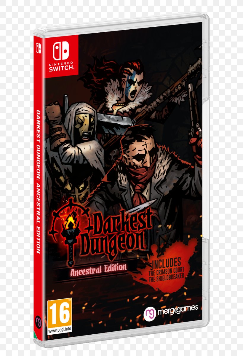 Darkest Dungeon Ancestral Edition Nintendo Switch Video Game Dungeon Crawl, PNG, 653x1200px, Darkest Dungeon, Action Figure, Dungeon Crawl, Dvd, Film Download Free