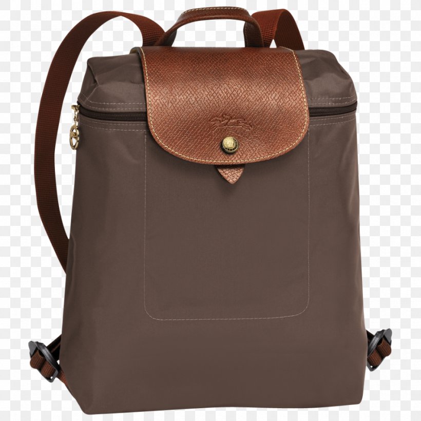 Longchamp 'Le Pliage' Backpack Handbag, PNG, 950x950px, Longchamp, Backpack, Bag, Baggage, Brown Download Free