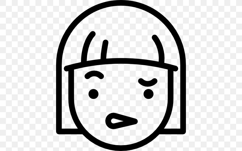 Emoticon, PNG, 512x512px, Emoticon, Black And White, Face, Facial Expression, Happiness Download Free