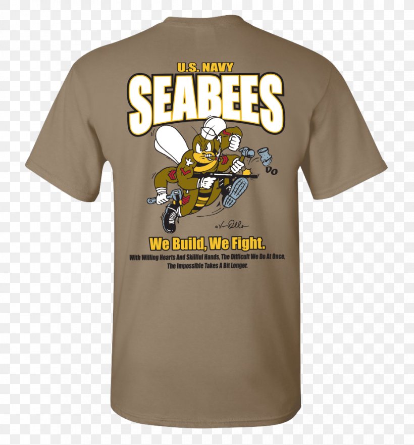 T-shirt Seabee United States Navy Sleeve, PNG, 930x1000px, Tshirt, Active Shirt, Bee, Blue, Bluza Download Free