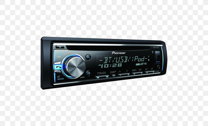 Car Vehicle Audio Radio Receiver ISO 7736 Pioneer DEH X3800UI, PNG, 500x500px, Car, Audio, Audio Receiver, Automotive Head Unit, Av Receiver Download Free