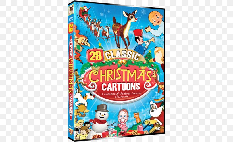 Santa Claus Rudolph Cartoon Christmas DVD, PNG, 500x500px, Santa Claus, Advertising, Cartoon, Christmas, Christmas Music Download Free