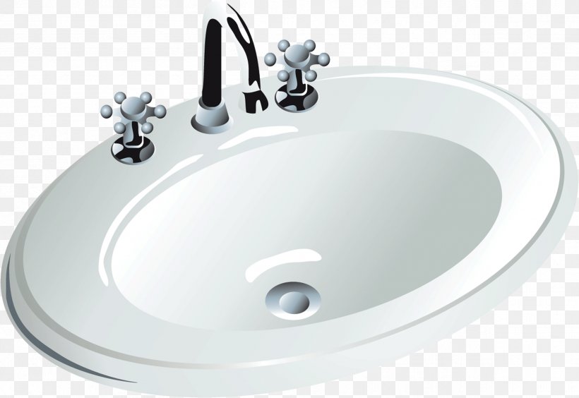 Sink Flush Toilet Clip Art, PNG, 2409x1658px, Sink, Bathroom Sink, Ceramic, Computer Software, Kitchen Sink Download Free