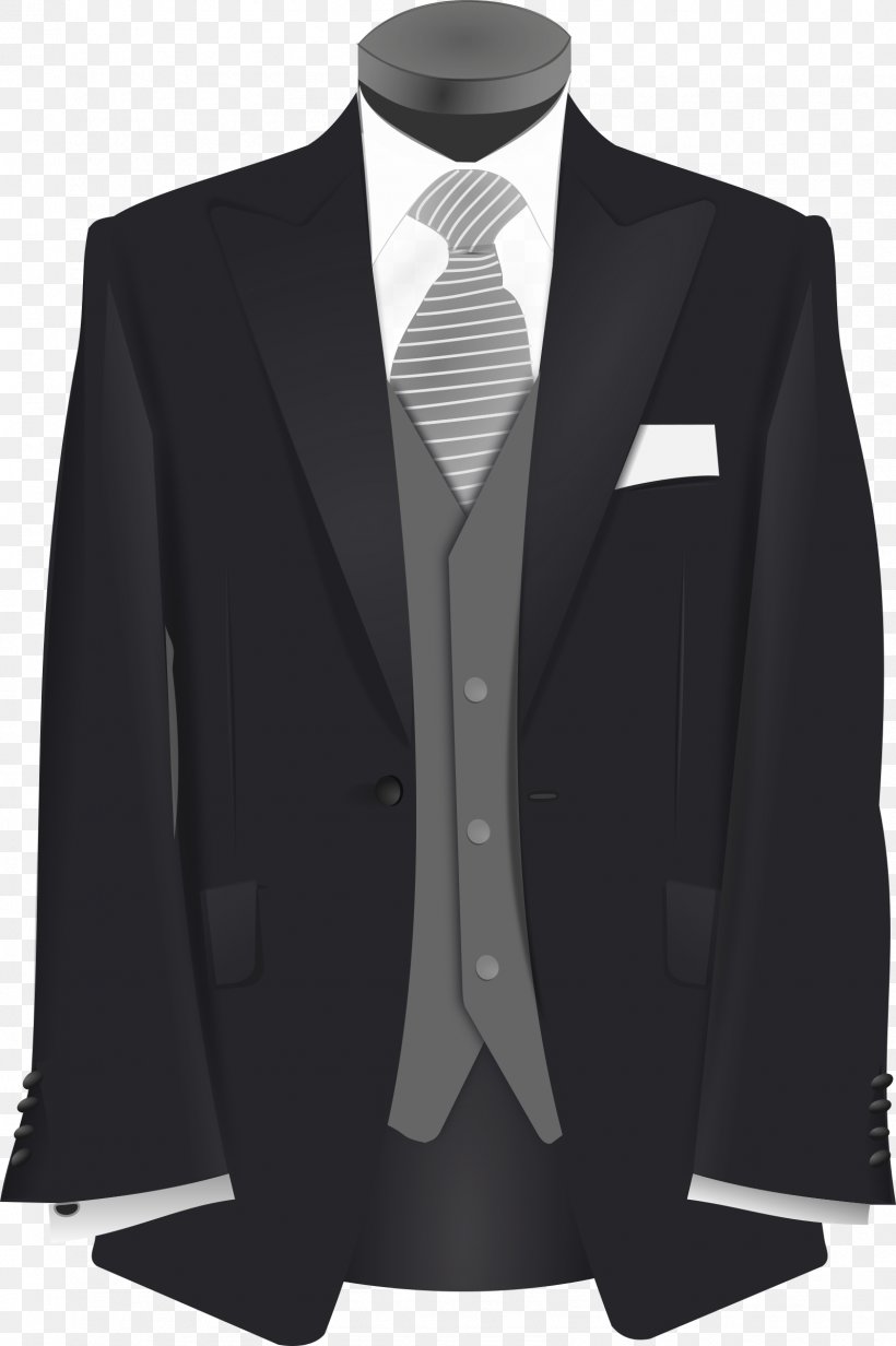 Suit Jacket Clip Art, PNG, 1597x2400px, Suit, Black, Blazer, Button ...