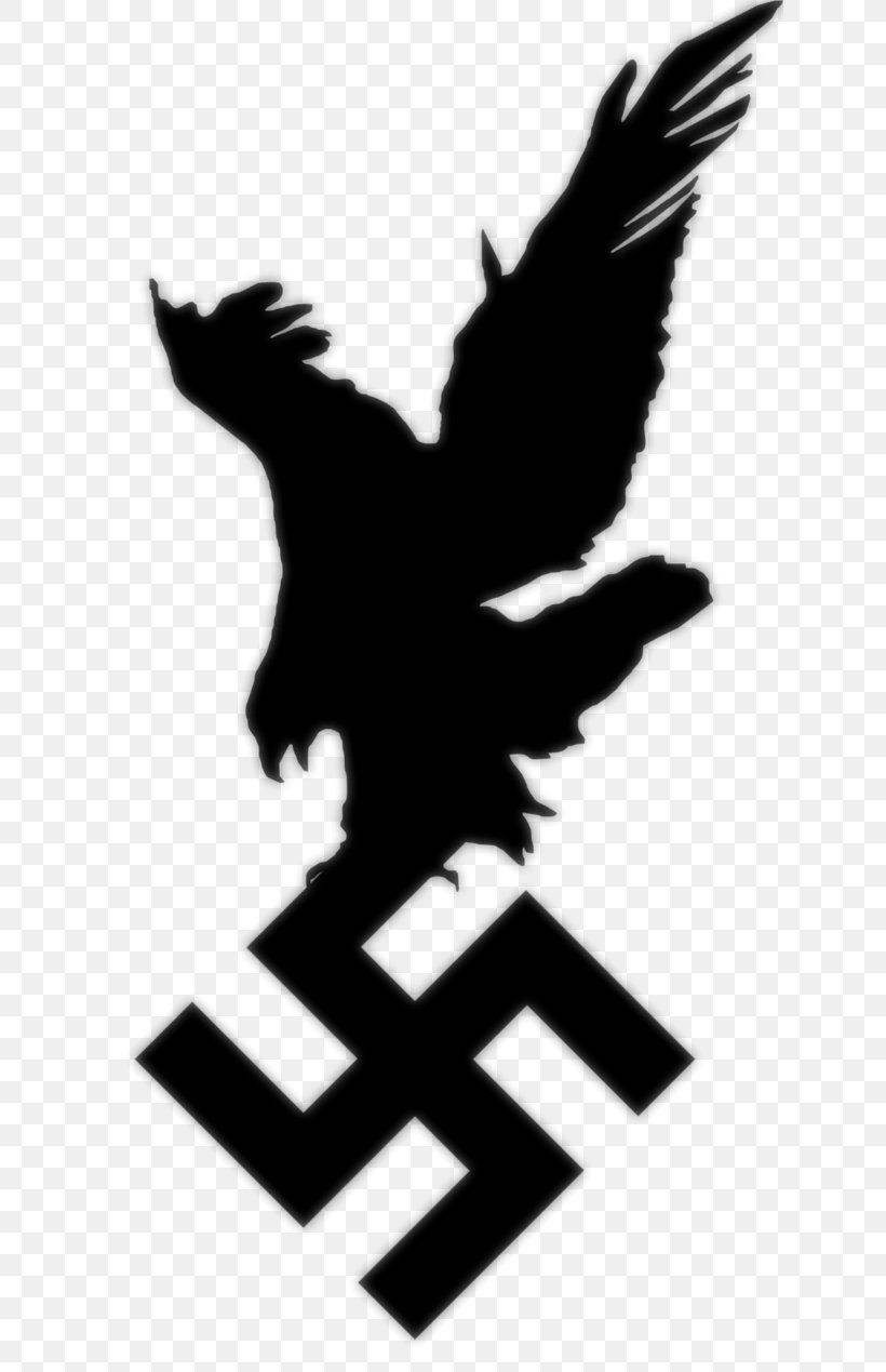 german flag eagle black and white