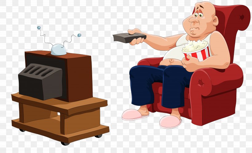 Television Cartoon Royalty-free Clip Art, PNG, 5000x3040px, Television, Cartoon, Chair, Desk, Drawing Download Free