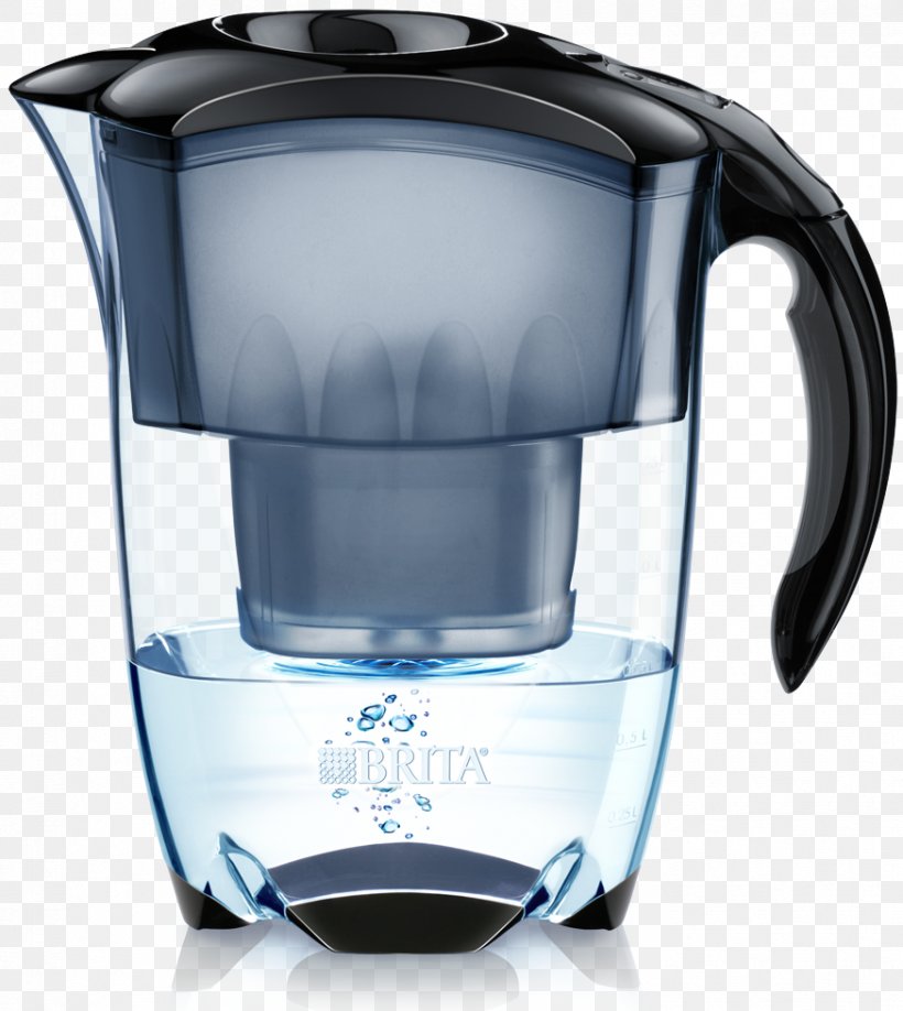 Water Filter Brita GmbH Jug Portable Water Purification, PNG, 874x979px, Water Filter, Blender, Brita Gmbh, Carafe, Cobalt Blue Download Free