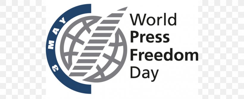 World Press Freedom Day Freedom Of The Press Journalist May 3 Journalism, PNG, 1043x426px, World Press Freedom Day, Area, Blue, Brand, Diagram Download Free