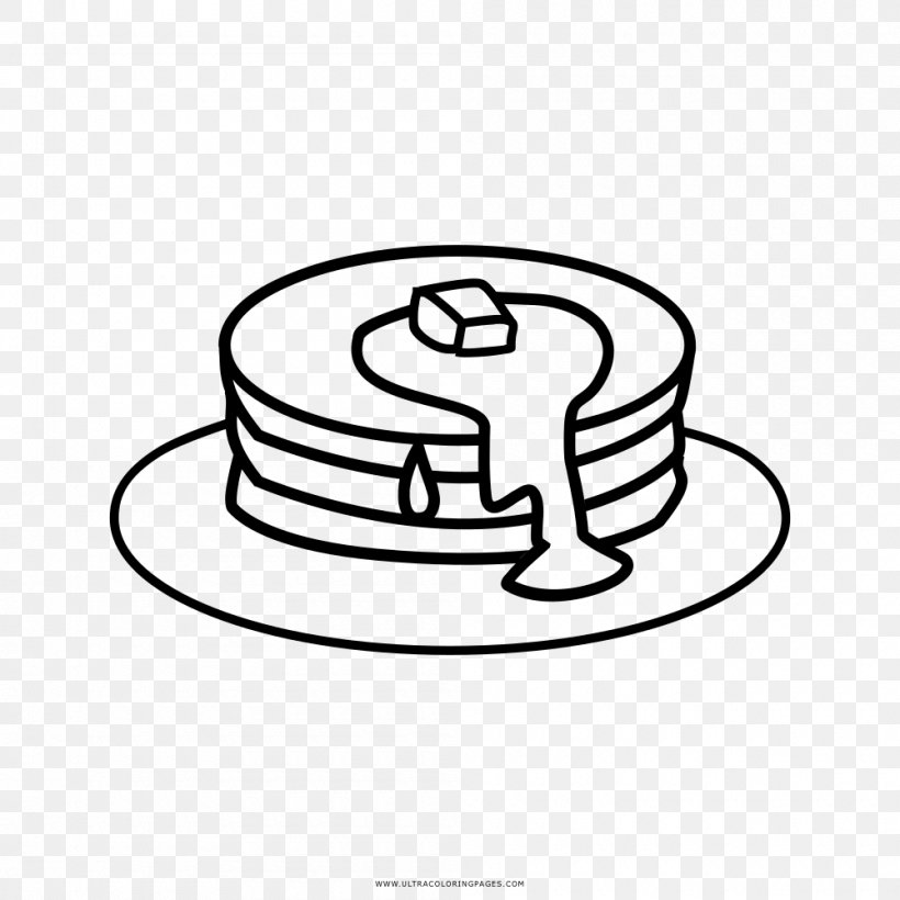 Pancake Breakfast Palatschinke Drawing Dinner, PNG, 1000x1000px, Pancake, Area, Artwork, Black And White, Bread Download Free