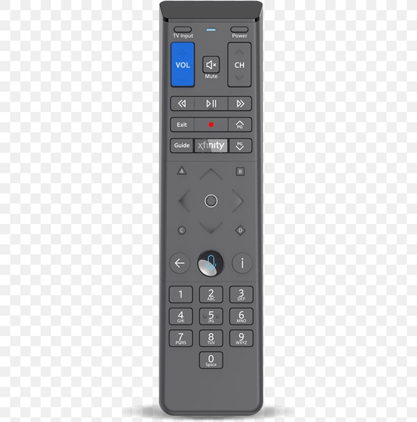Remote Controls Xfinity Comcast Handheld Devices Cable Television, PNG, 349x829px, Remote Controls, Cable Television, Cellular Network, Comcast, Electrical Cable Download Free