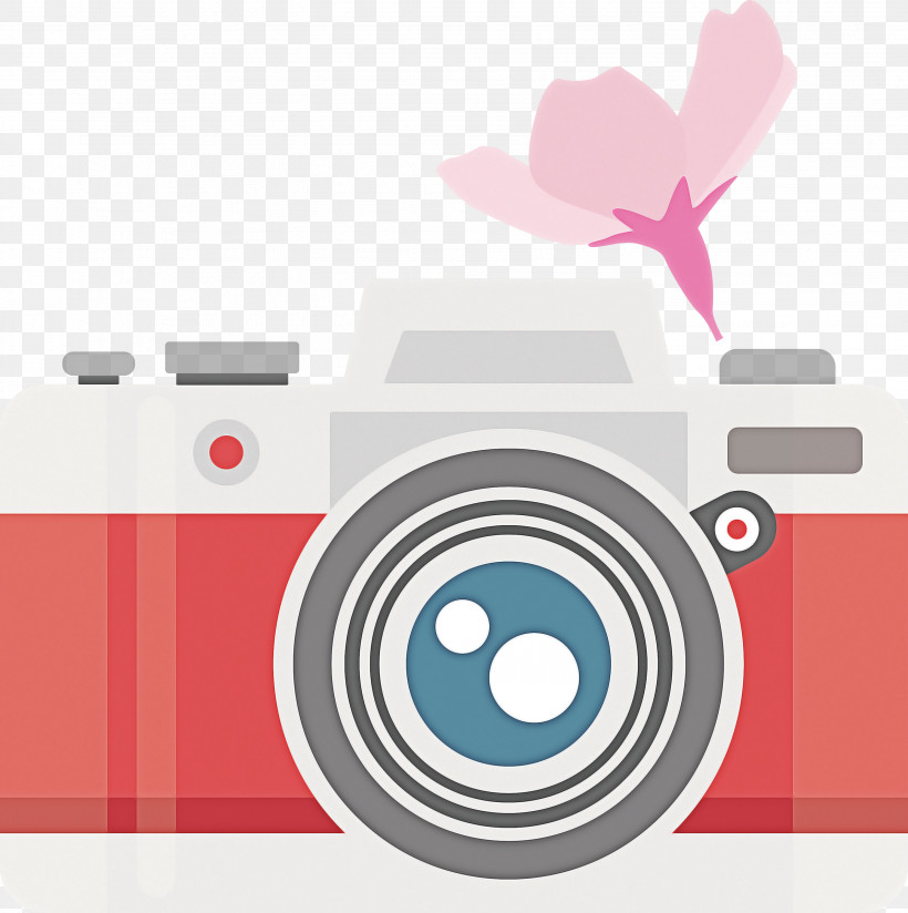 Camera Flower, PNG, 2984x3000px, Camera, Digital Camera, Flower, Geometry, Line Download Free
