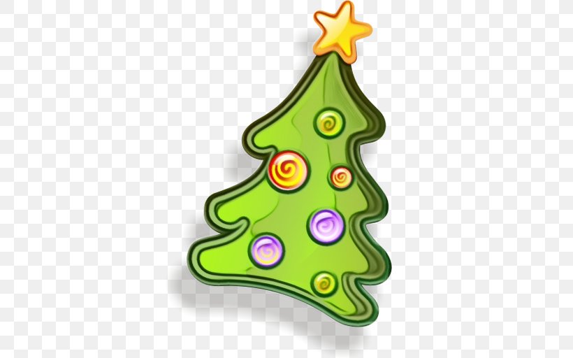 Christmas Tree, PNG, 512x512px, Watercolor, Christmas Decoration, Christmas Ornament, Christmas Tree, Fir Download Free