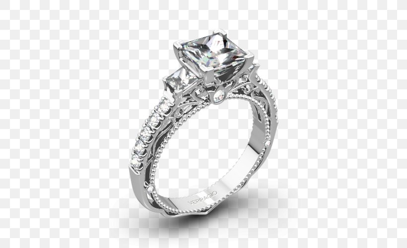 Diamond Engagement Ring Jewellery, PNG, 500x500px, Diamond, Body Jewelry, Brilliant, Clothing Accessories, Crown Download Free
