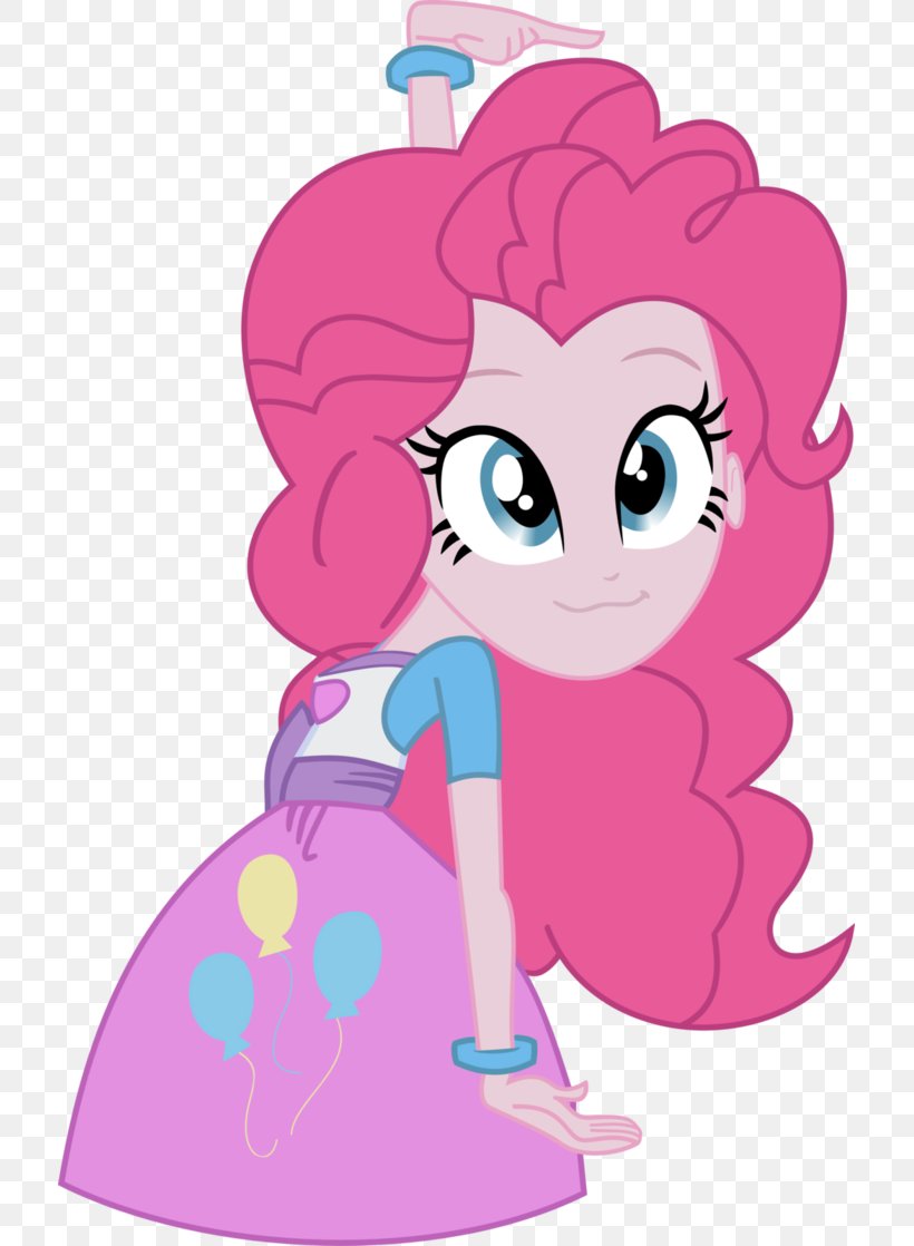 Pinkie Pie Rainbow Dash Rarity Twilight Sparkle Pony, PNG, 715x1118px, Watercolor, Cartoon, Flower, Frame, Heart Download Free