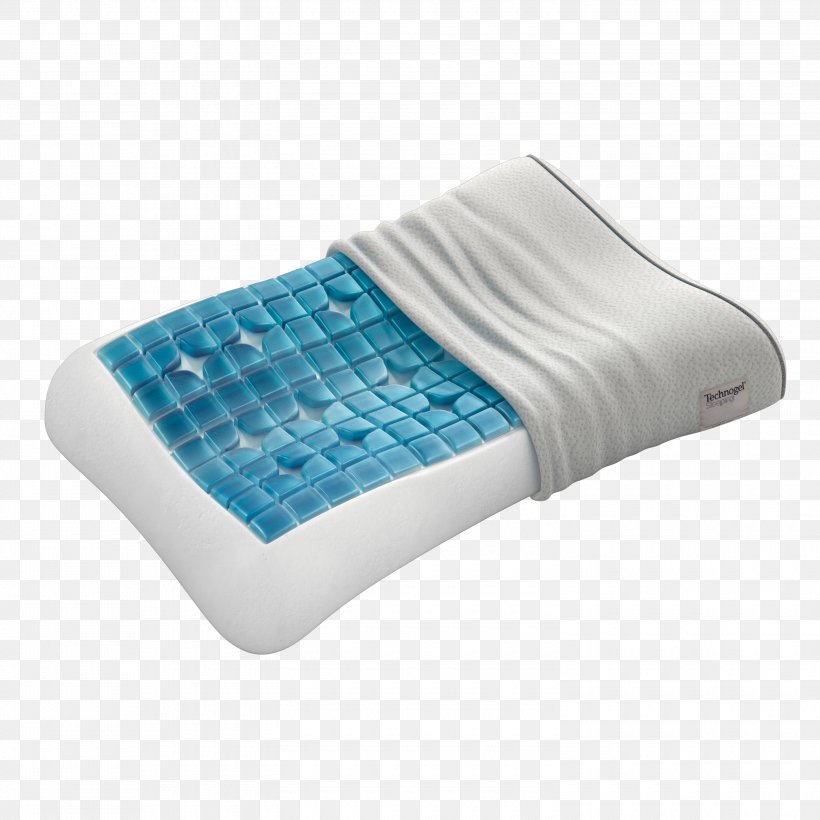 Pillow Memory Foam Mattress Technogel, PNG, 3000x3000px, Pillow, Bed Sheets, Bedding, Comfort, Cushion Download Free