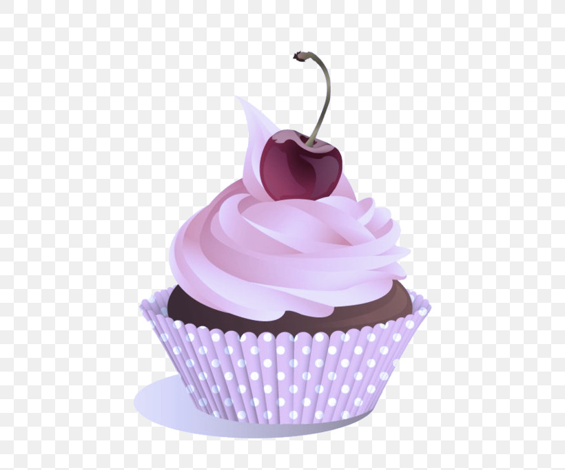 Cupcake Cake Pink Icing Violet, PNG, 600x683px, Cupcake, Baked Goods, Baking Cup, Buttercream, Cake Download Free