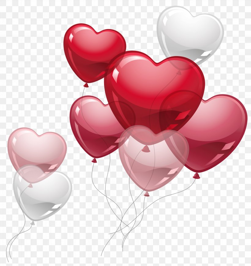 Heart Balloon Clip Art, PNG, 6329x6702px, Heart, Balloon, Color, Gas Balloon, Love Download Free
