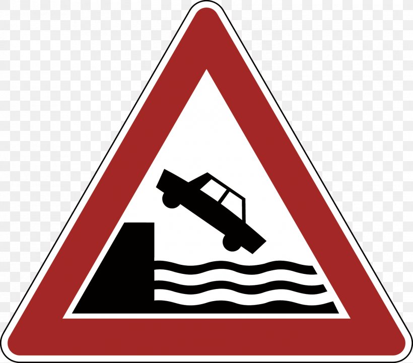 Quayside Traffic Sign Warning Sign Pixabay, PNG, 1500x1320px, Quayside, Area, Bank, Brand, Logo Download Free