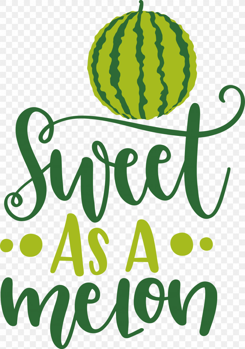 Sweet As A Melon Melon Watermelon, PNG, 2109x3000px, Melon, Fruit, Green, Leaf, Line Download Free