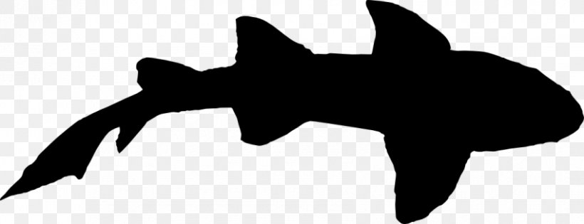 Hammerhead Shark Silhouette Clip Art, PNG, 850x327px, Shark, Black, Black And White, Drawing, Finger Download Free