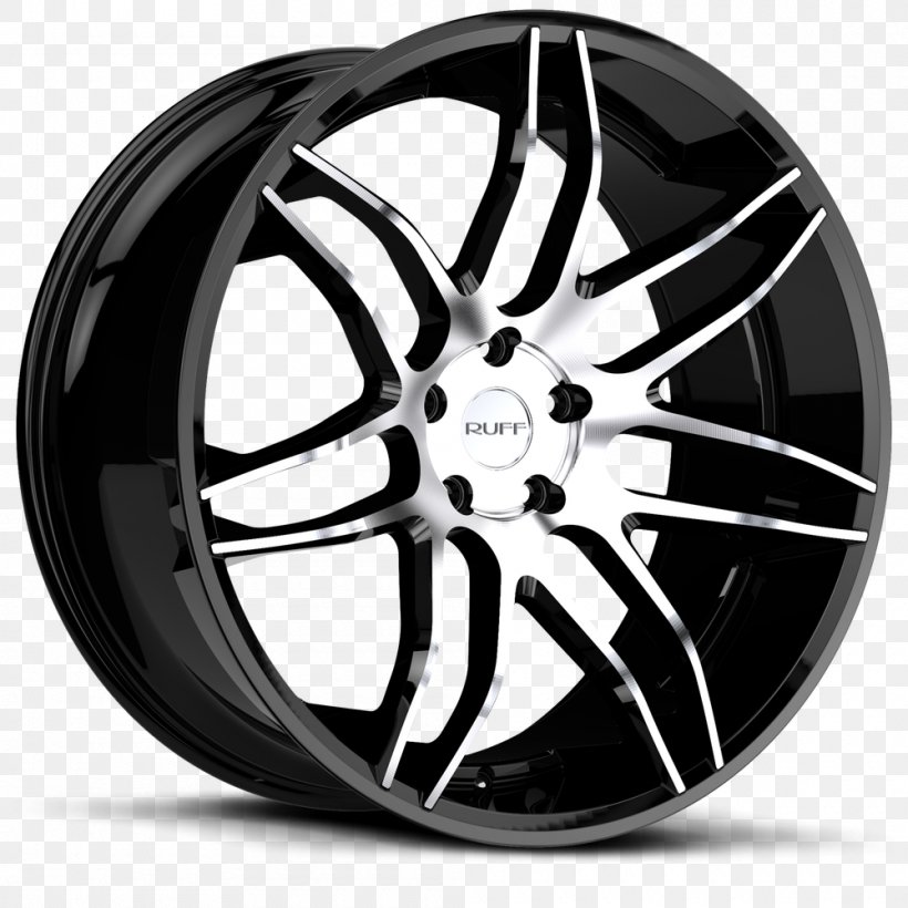 Car Wheel Spoke Rim Tire, PNG, 1000x1000px, Car, Aftermarket, Alloy Wheel, Auto Part, Automobile Handling Download Free
