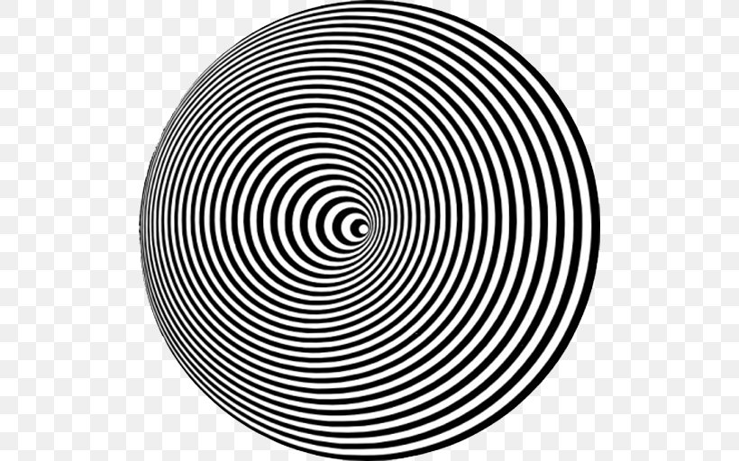 Optical Illusion Circle Ebbinghaus Illusion Op Art, PNG, 512x512px, Optical Illusion, Area, Black And White, Color, Drawing Download Free