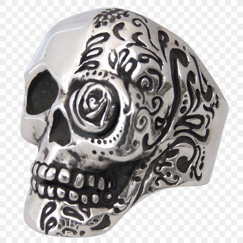 Skull Silver Face Ring Size 0, PNG, 936x936px, Skull, Bone, Face, Headgear, Jewellery Download Free