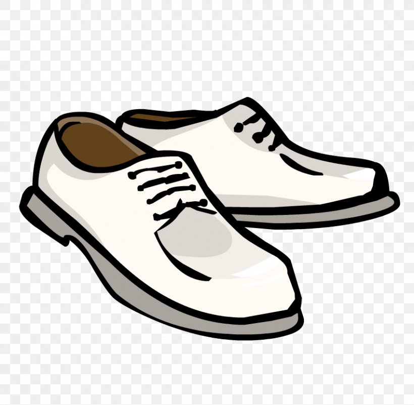 Dress Shoe Slipper Club Penguin Sneakers Clip Art, PNG, 850x831px, Dress Shoe, Area, Artwork, Athletic Shoe, Ballet Shoe Download Free