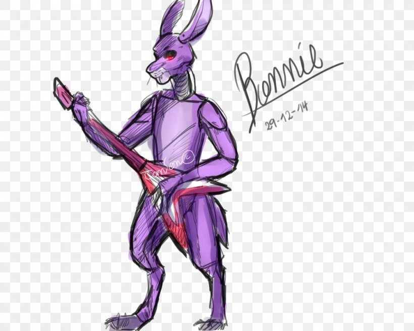 Easter Bunny Drawing Art Five Nights At Freddy's, PNG, 1000x800px, Easter Bunny, Art, Cartoon, Costume Design, Deviantart Download Free