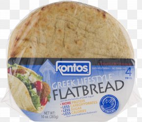 Bread - Greek Cuisine Flatbread Hummus Gyro Food PNG