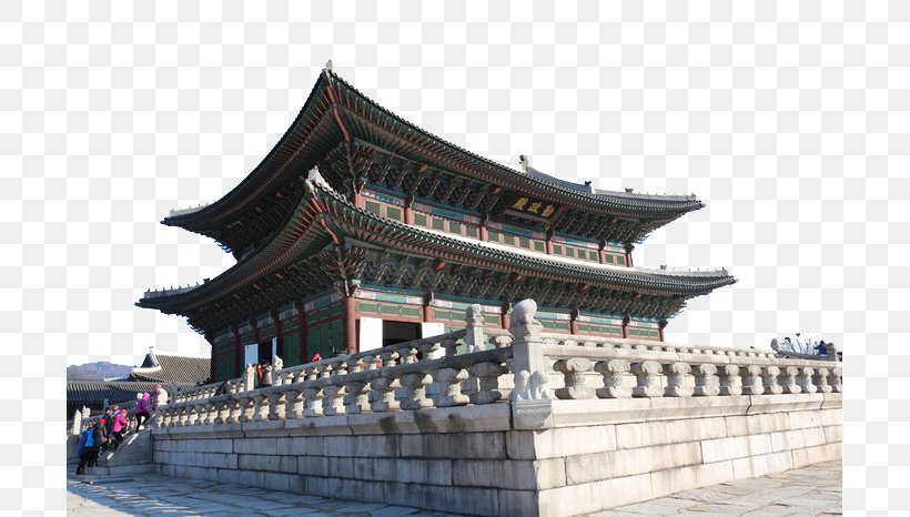 Gyeongbokgung Landmark Palace Tourist Attraction, PNG, 699x466px, Gyeongbokgung, Architecture, Building, Chinese Architecture, Information Download Free