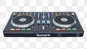 Top Angle - Numark Industries Disc Jockey Audio Mixers DJ Controller Virtual DJ PNG