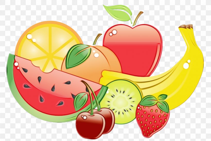 Strawberry, PNG, 970x650px, Watercolor, Accessory Fruit, Cartoon, Food, Food Group Download Free